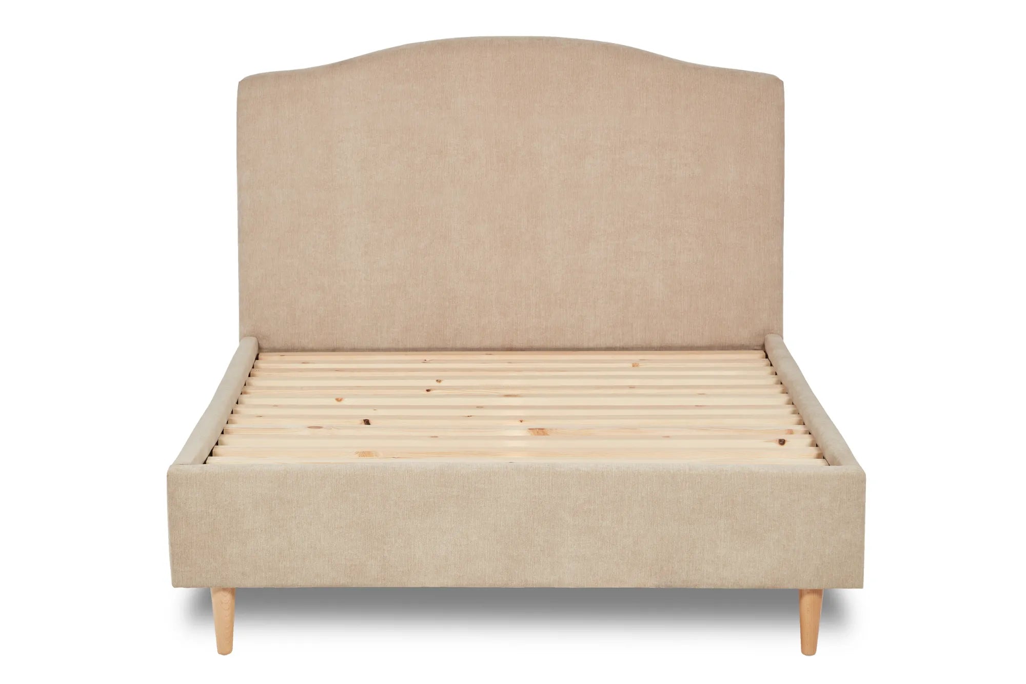 Ember Simple Shaped Fabric Bedstead
