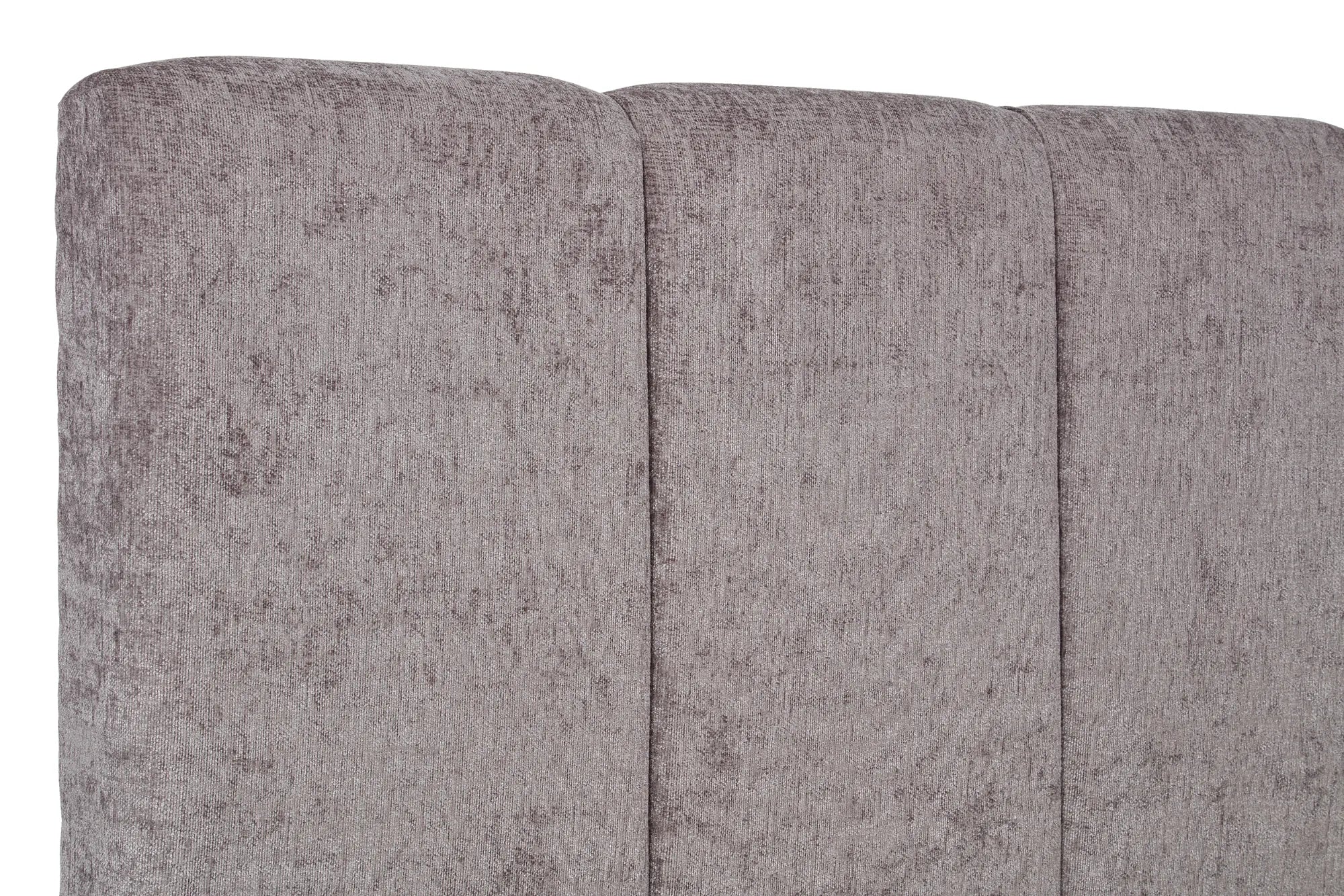 Zen Fabric Bed With Fluted Headboard Panels