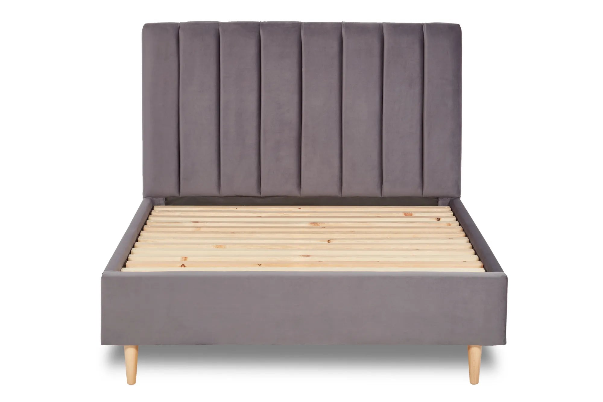 Solara Vertical Paneled Fabric Bed