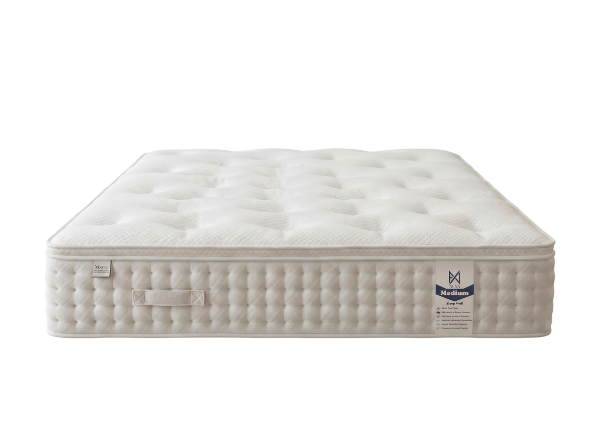 Hybrid Deluxe Medium 1000 Pocket Spring Rolled Mattress