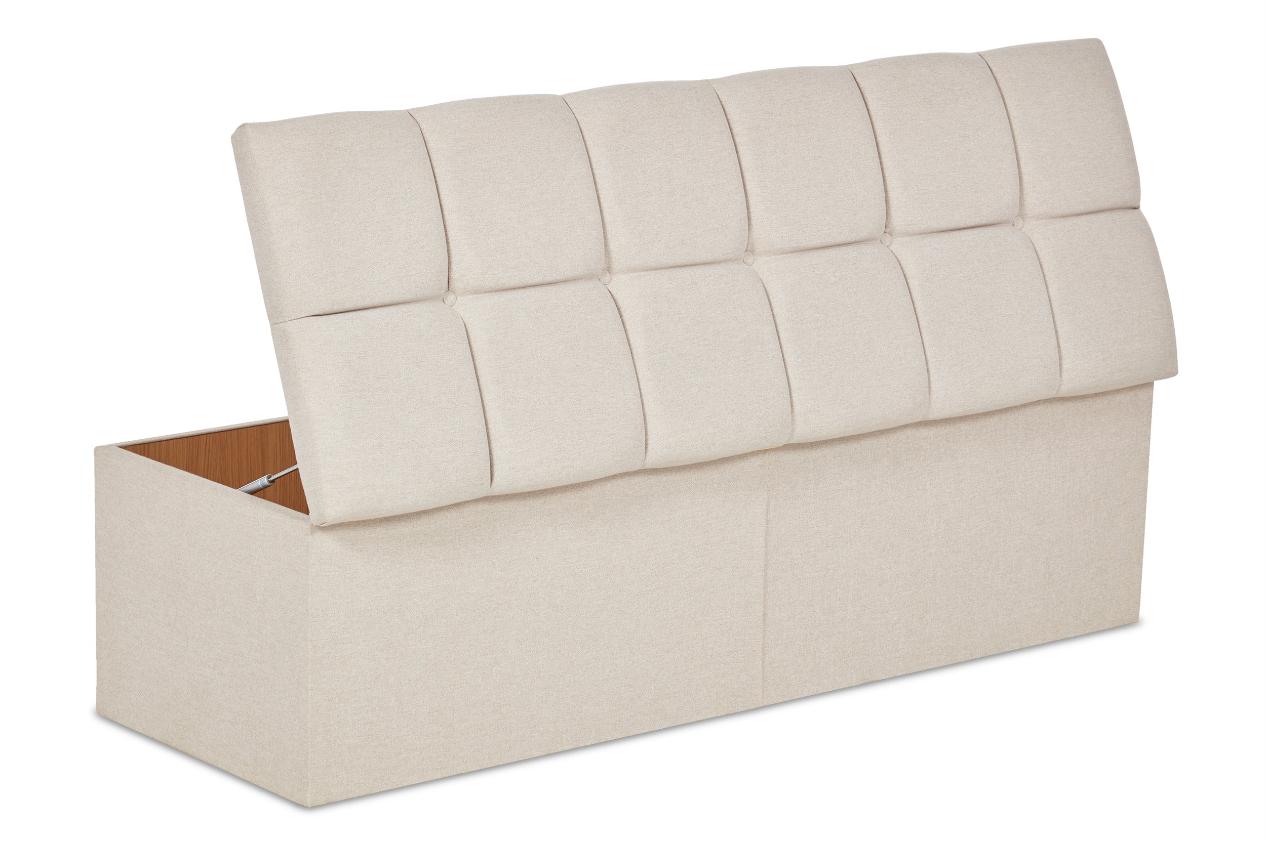 Cube Smart Square Paneled Design Blanket Box