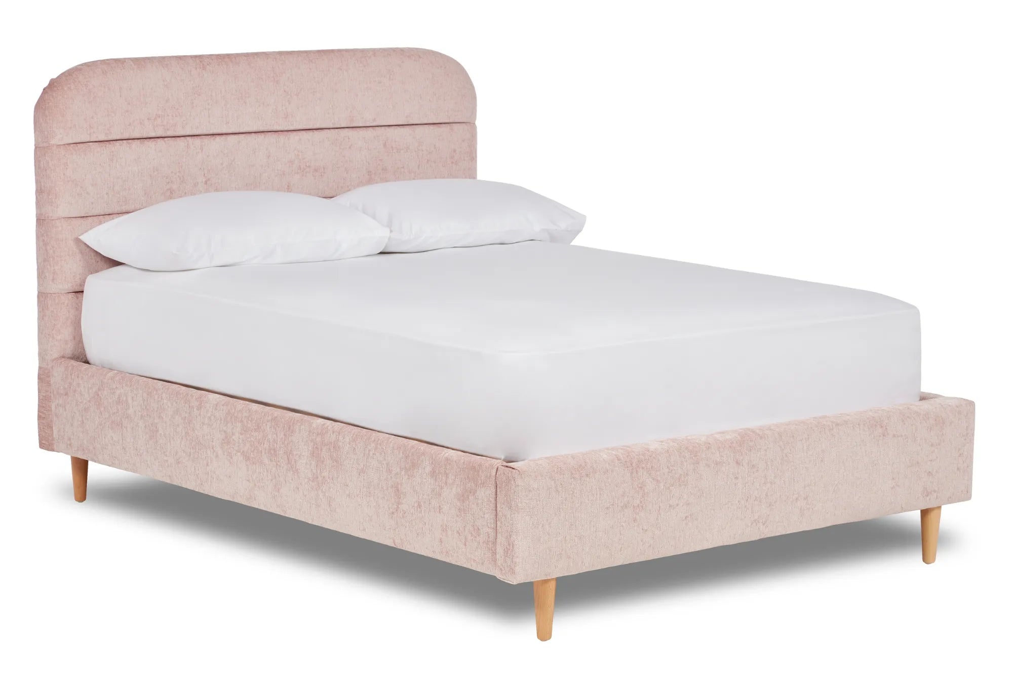 Crystal Contemporary Fabric Bed