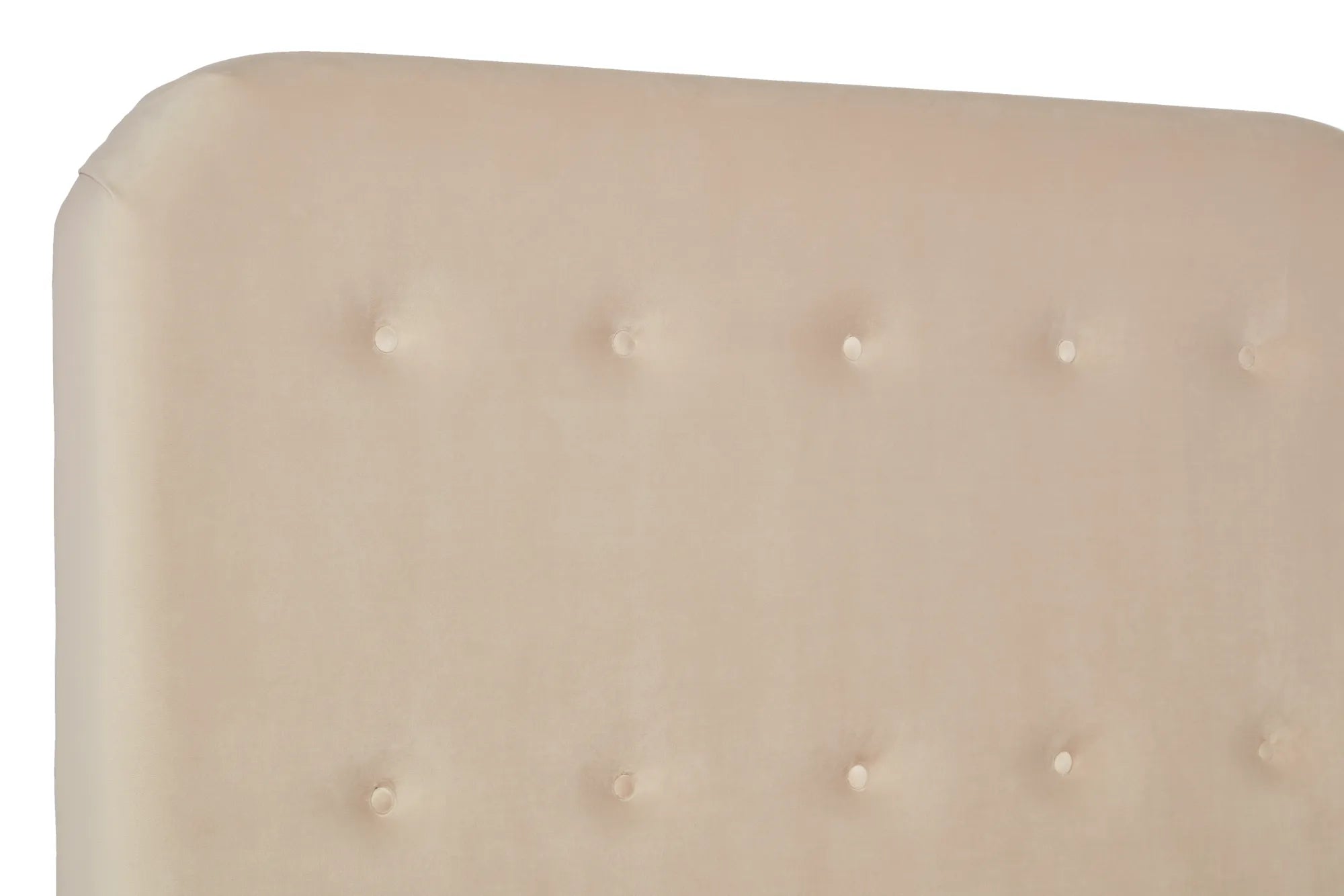Celestia Contemporary Button Backed Fabric Bed