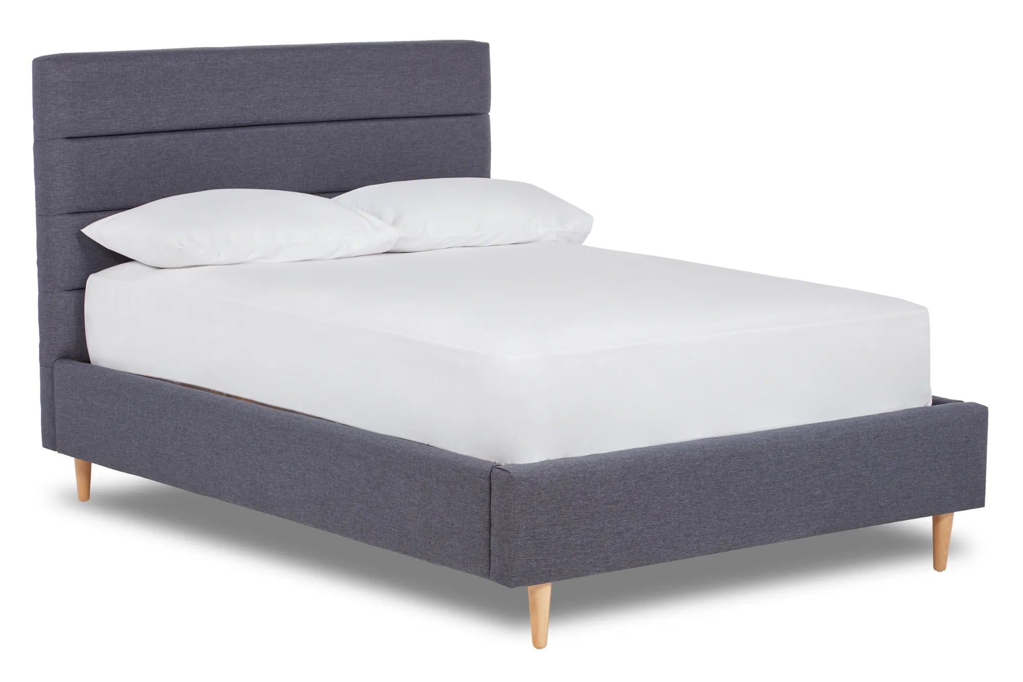 Viva Paneled Fabric Bed