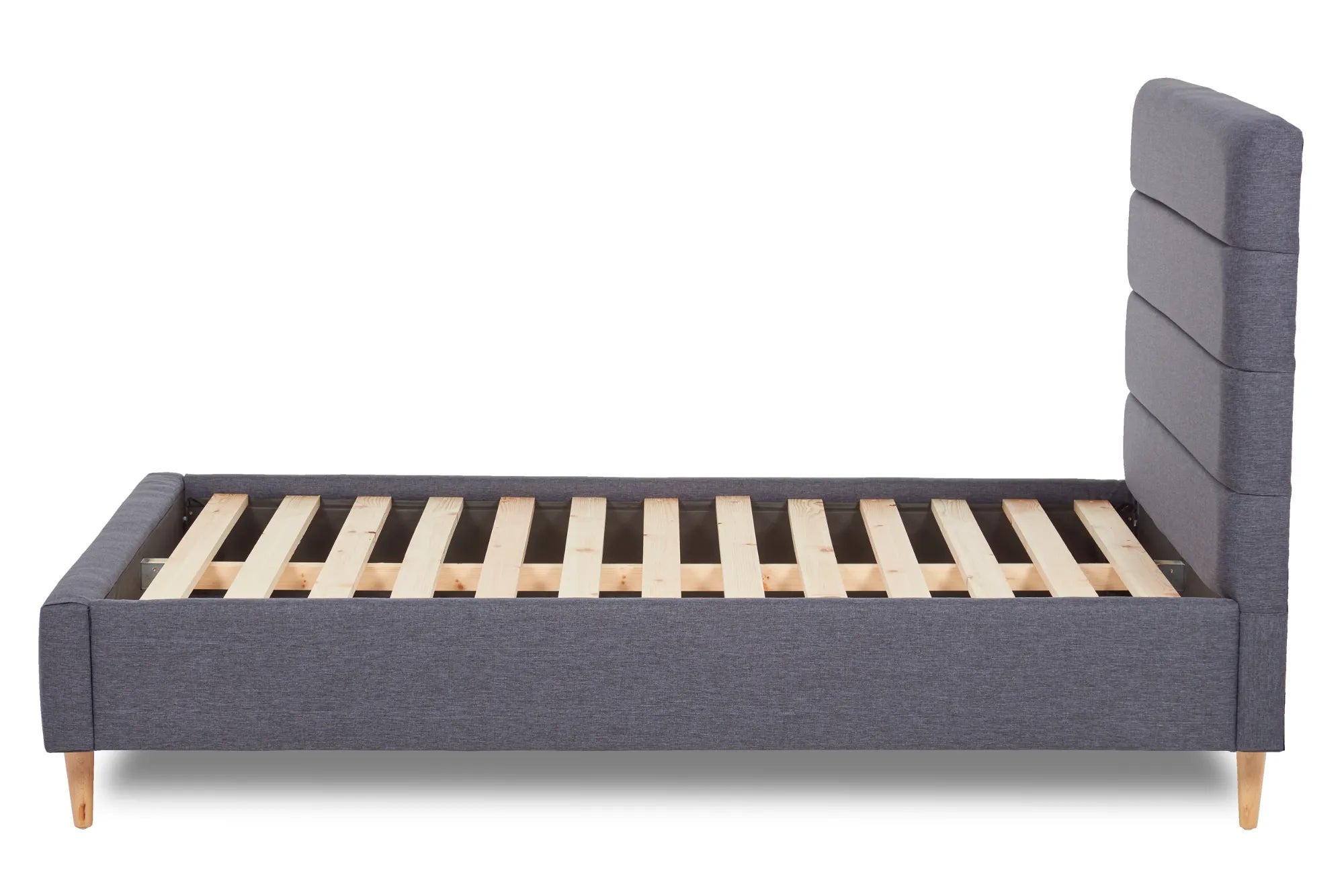 Viva Paneled Fabric Bed