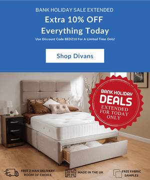 Bedznextday | 75% off Divan Beds UK, Mattresses, Free 2 Man Delivery ...