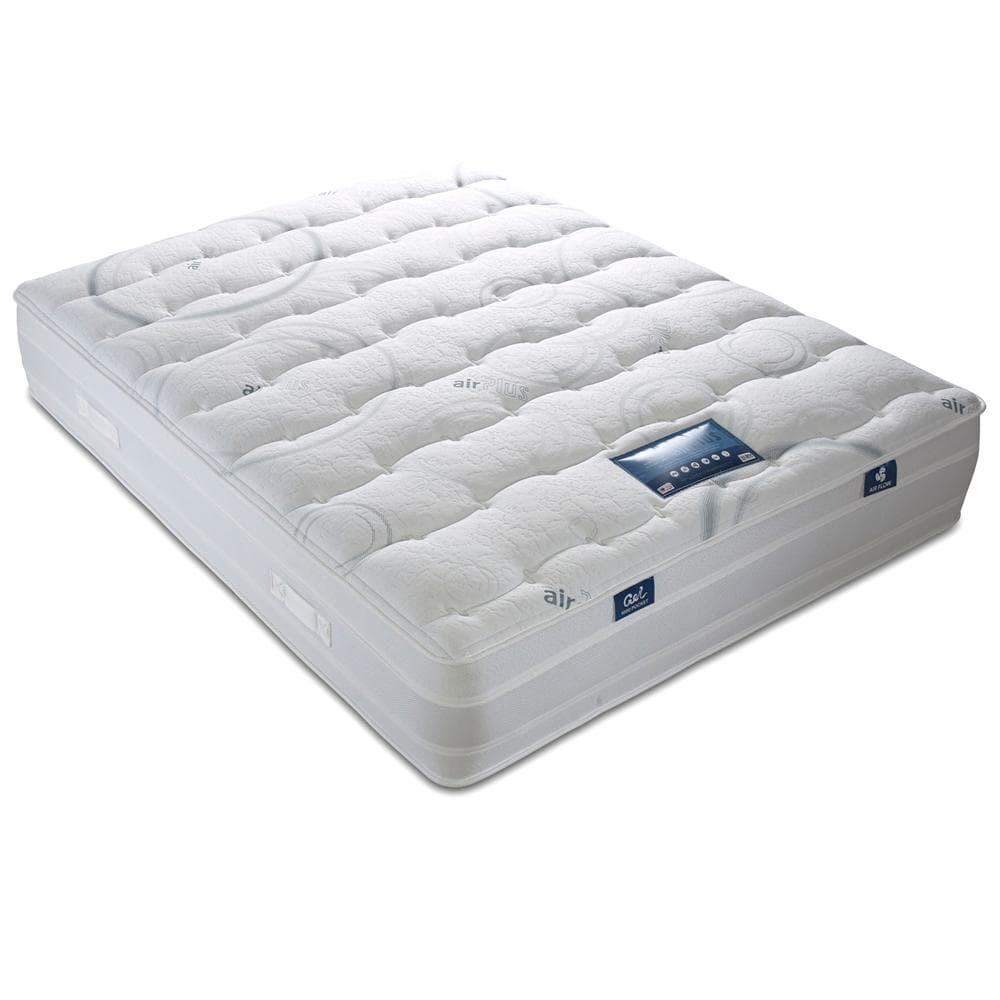 Dura Beds Air Plus Gel 1000 Pocket Sprung Gel Foam Divan Bed Set