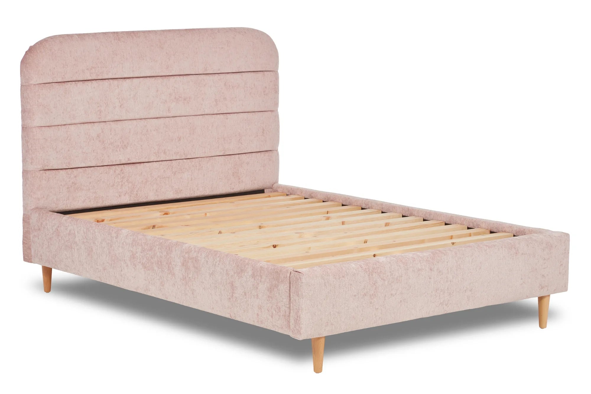 Crystal Contemporary Fabric Bed