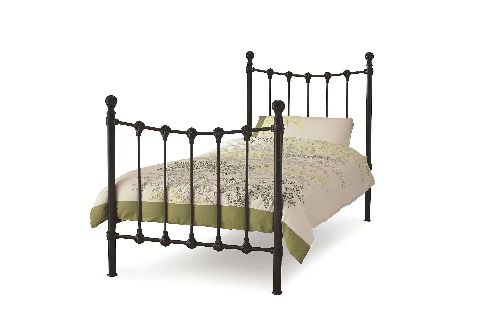 Tranquility Black Metal Bed Frame