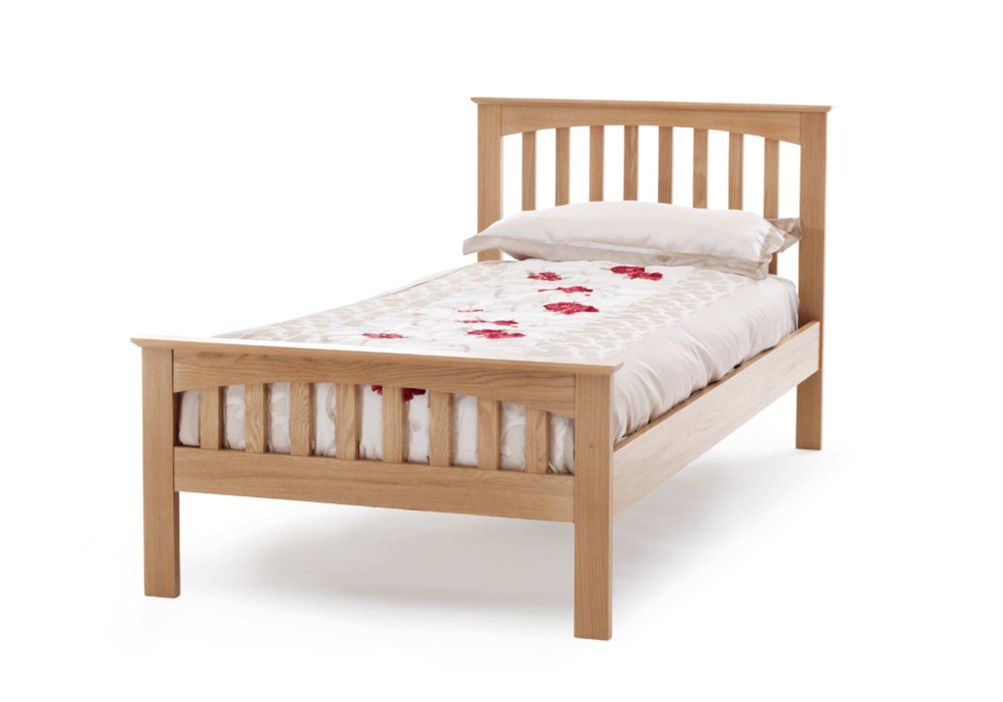 Haven Oak Wooden Bed Frame