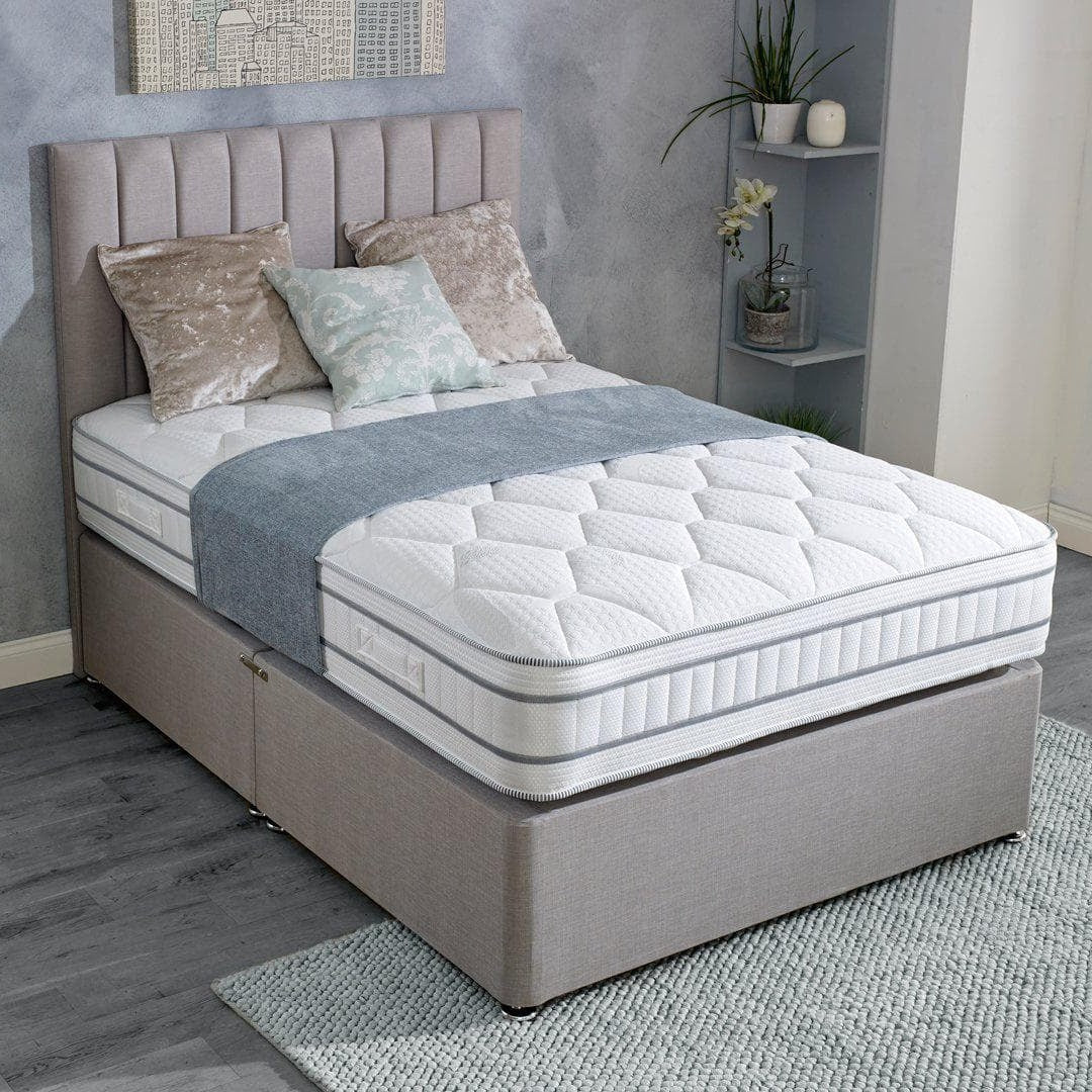 Shire Solaris Pictor 1000 Pocket Sprung Divan Bed Set