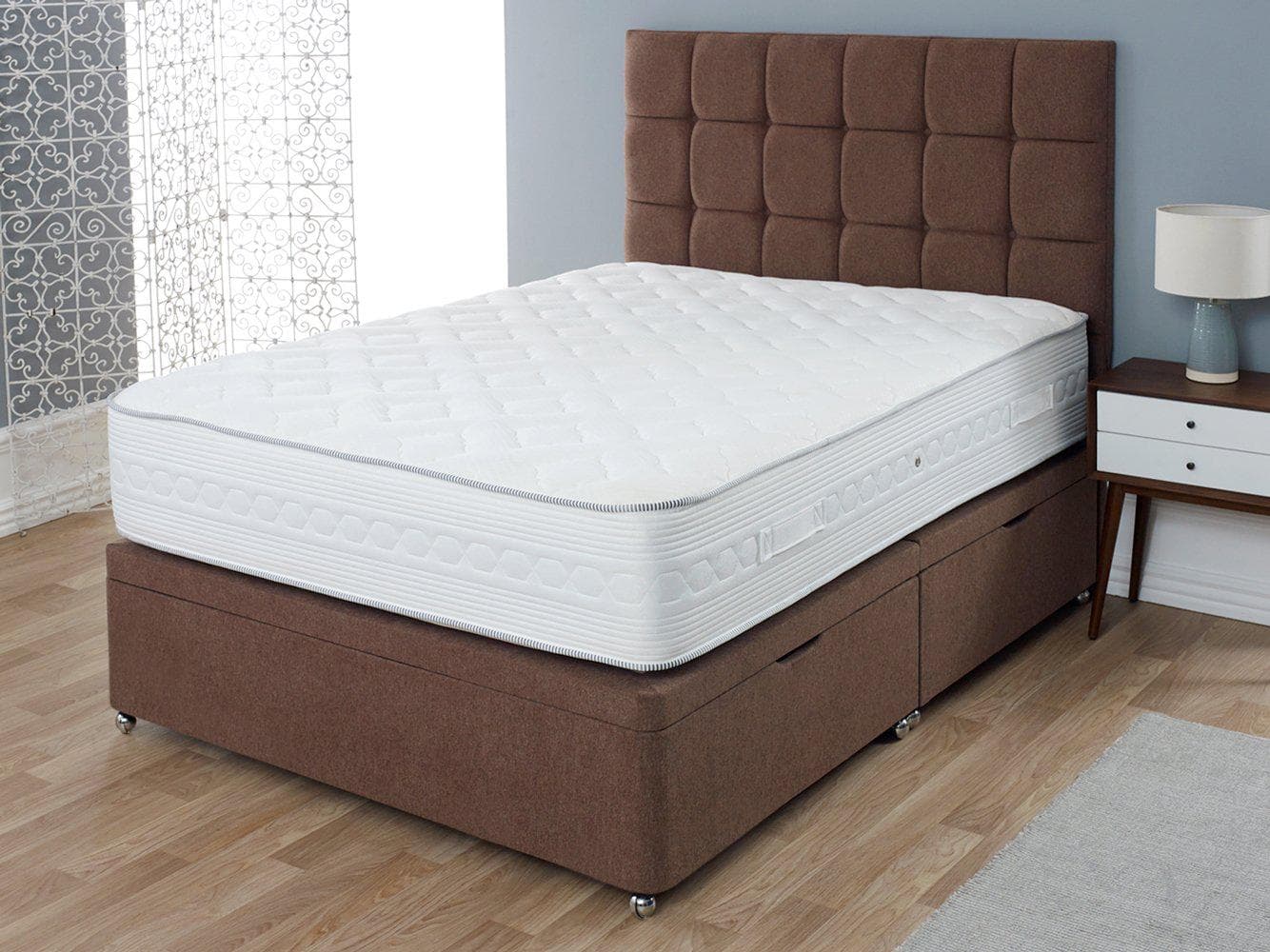 Ottoman Storage Side Lift Divan Bed Base