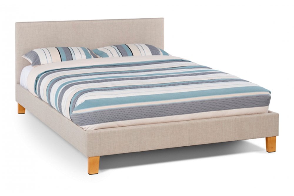Cynthia Linen Fabric Bed