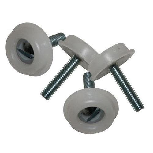 Set of 4 Headboard Bolts with plastic washers
